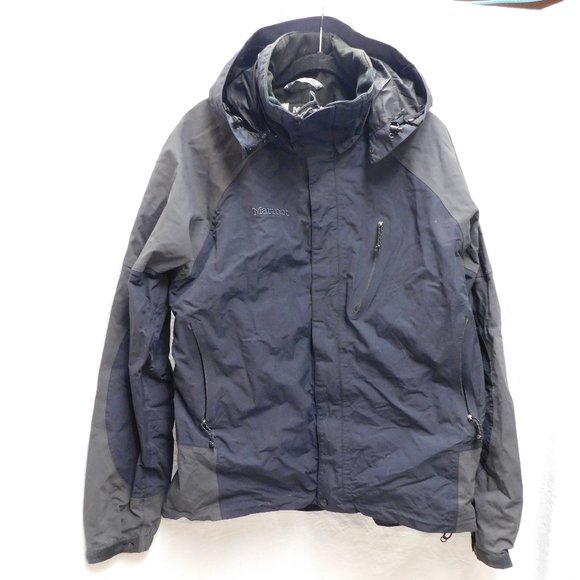 Marmot Other - MARMOT XL Fleece Lined Super Warm Hoodie Weather Proof Coat Jacket EUC
